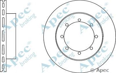 APEC BRAKING dsk2909 -  Тормозной диск